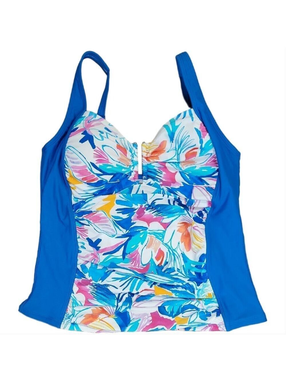 VENUS Slenderizing Tankini Swimsuit Top Size 20 EUC